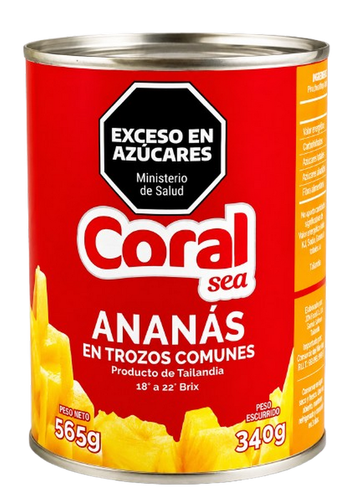 319266-1.png Anana en rodajas Coral Sea x567g - Imagen 1