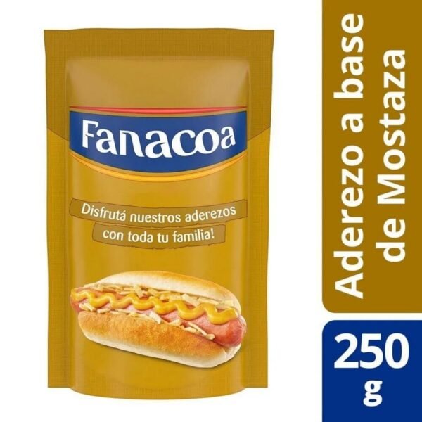 Mostaza Fanacoa sin tacc doypack x250g
