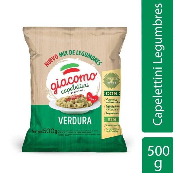 Capeletinis Giacomo mix legumbres x500g