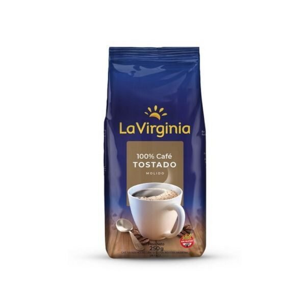 Cafe molido tostado La Virginia x250g