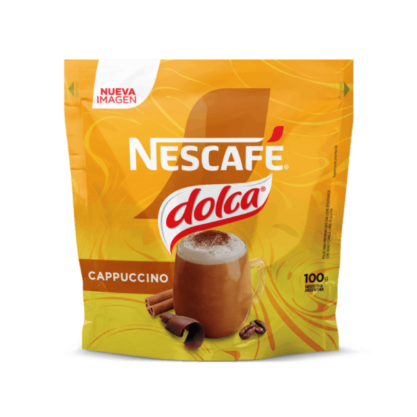 Cafe Nescafe Dolca cappuccino doypack x100g