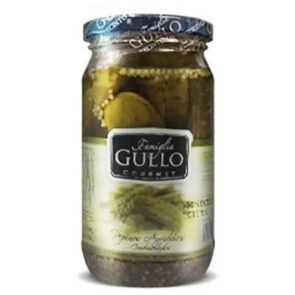 Pepinos agridulces en conserva Gullo x330g