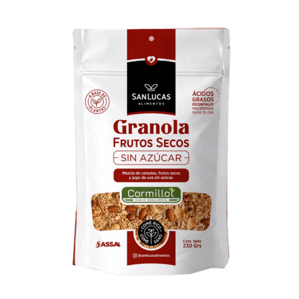 Granola Sin Lucas frutos secos x230g