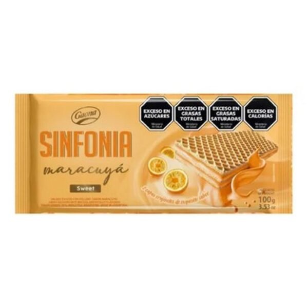 Obleas Gaona Sinfonia maracuya x100g