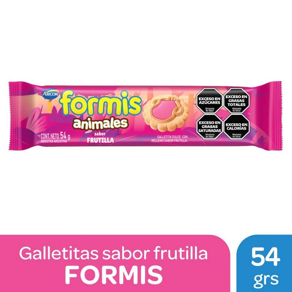 322328-1.jpg Galletitas Formis frutilla x54g - Imagen 1