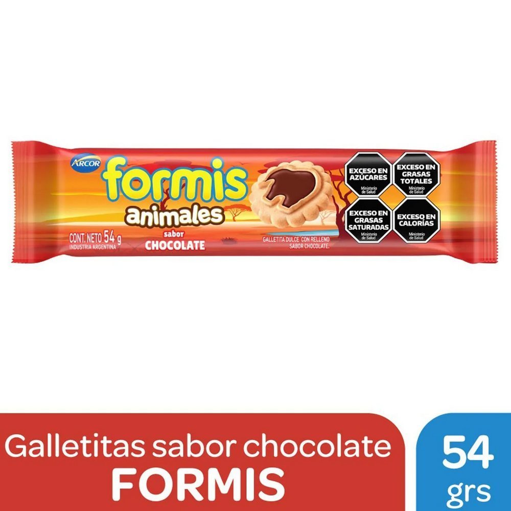 322329-1.jpg Galletitas Formis chocolate x54g - Imagen 1