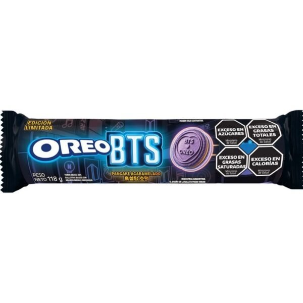 Galletitas Oreo BTS panceras acarameladas x118g
