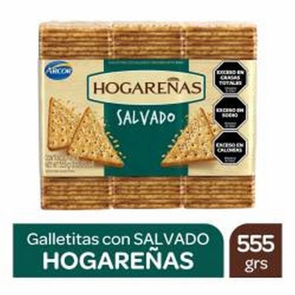 Galletitas Hogarenas salvado x555g