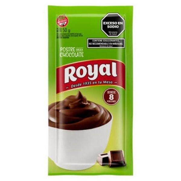postre royal light choc x50g