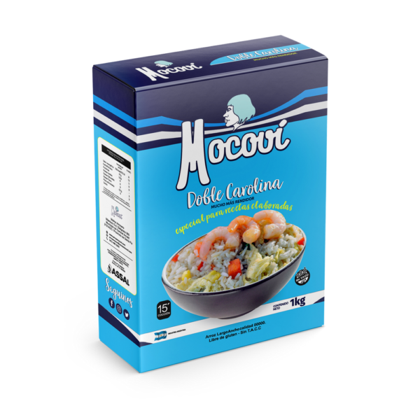 ARROZ MOCOVI DOBLE CAROLINA X1KG