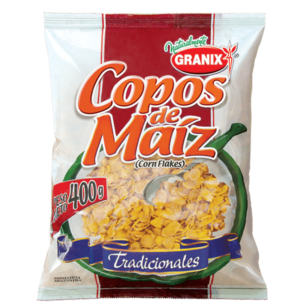 44130-1.png granix copos con maiz x400g - Imagen 1