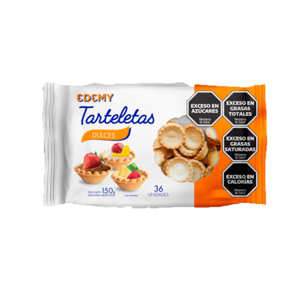 Tarteletas dulces Edemy x150g