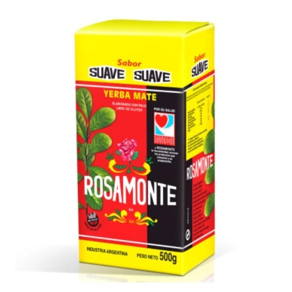 yerba rosamonte suave x500grs